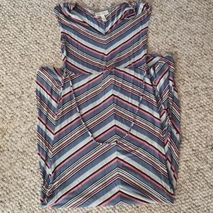 Womans maternity maxi dress